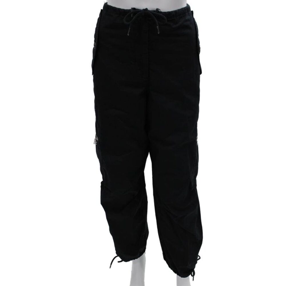 Samsoe & Samsoe Women Cargo Pants Black Cotton Size S